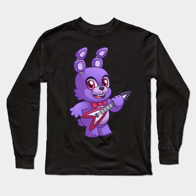 FNAF Bonnie Long Sleeve T-Shirt by ChristaDoodles